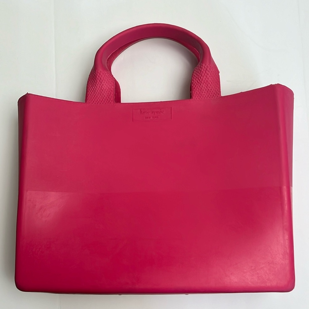 Kate Spade Quinn Rubber Top Handle Tote Bag
